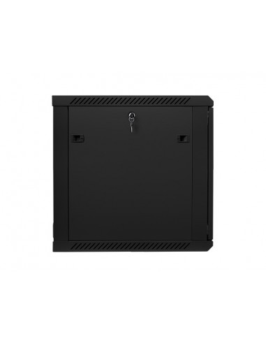 Lanberg WF01-6612-10B armario rack 12U Bastidor de pared Negro
