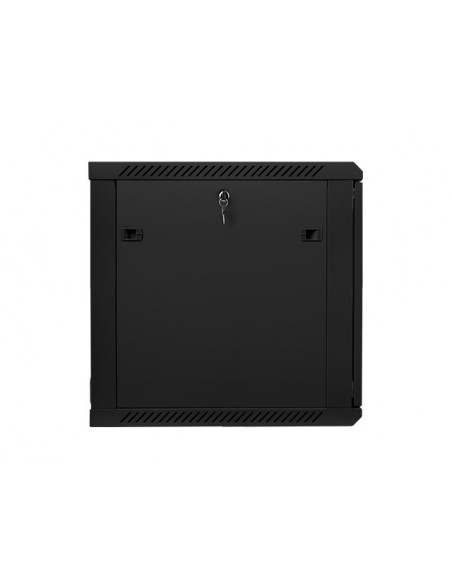 Lanberg WF01-6612-10B armario rack 12U Bastidor de pared Negro