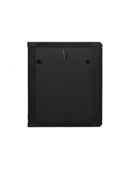 Lanberg WF01-6615-10B armario rack 15U Bastidor de pared Negro
