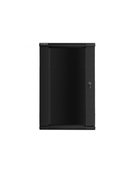 Lanberg WF01-6622-10B armario rack 22U Bastidor de pared Negro