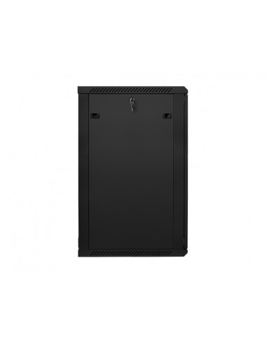 Lanberg WF01-6622-10B armario rack 22U Bastidor de pared Negro
