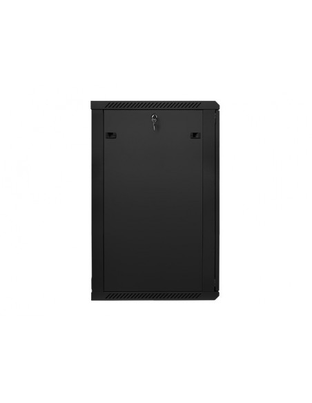 Lanberg WF01-6622-10B armario rack 22U Bastidor de pared Negro