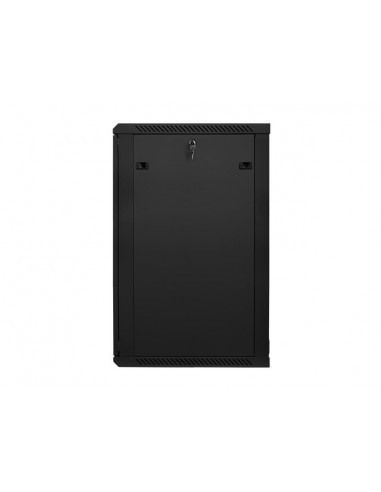 Lanberg WF01-6622-10B armario rack 22U Bastidor de pared Negro