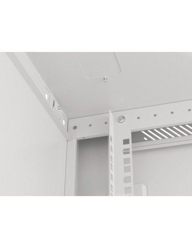 Lanberg WF01-6612-10S armario rack 12U Bastidor de pared Gris