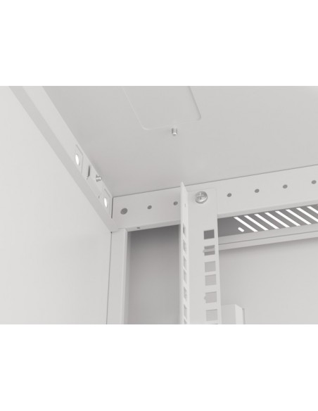 Lanberg WF01-6612-10S armario rack 12U Bastidor de pared Gris
