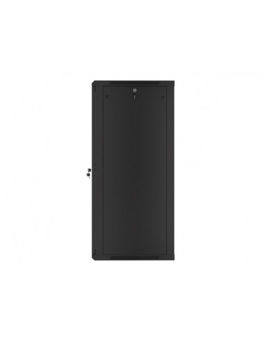 Lanberg WF01-6627-10B armario rack 27U Bastidor de pared Negro