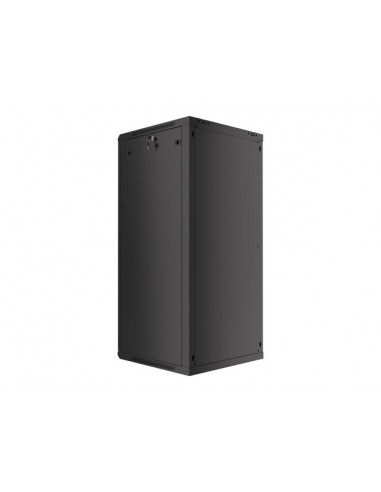 Lanberg WF01-6627-10B armario rack 27U Bastidor de pared Negro
