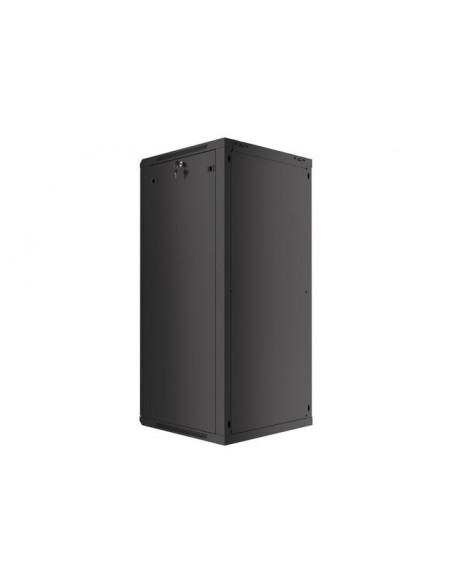 Lanberg WF01-6627-10B armario rack 27U Bastidor de pared Negro