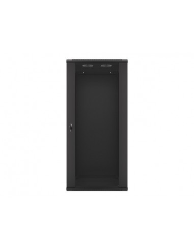 Lanberg WF01-6627-10B armario rack 27U Bastidor de pared Negro