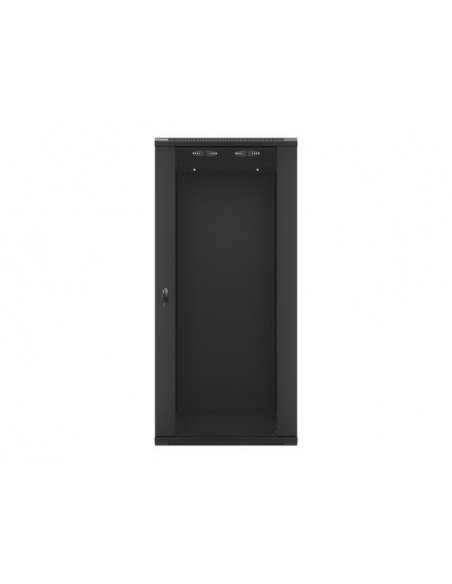 Lanberg WF01-6627-10B armario rack 27U Bastidor de pared Negro