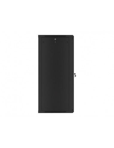 Lanberg WF01-6627-10B armario rack 27U Bastidor de pared Negro