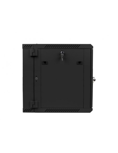 Lanberg WF02-6612-10B armario rack 12U Bastidor de pared Negro