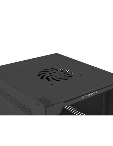 Lanberg WF10-2306-10B armario rack 6U Bastidor de pared Negro