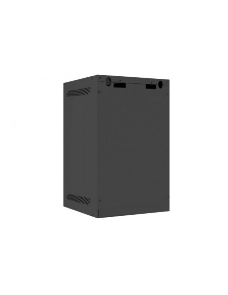 Lanberg WF10-2309-10B armario rack 9U Bastidor de pared Negro