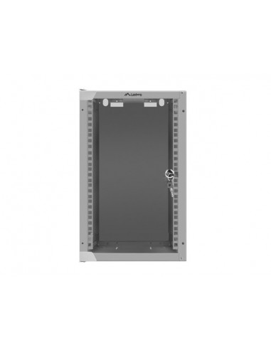 Lanberg WF10-2309-10S armario rack 9U Bastidor de pared Gris