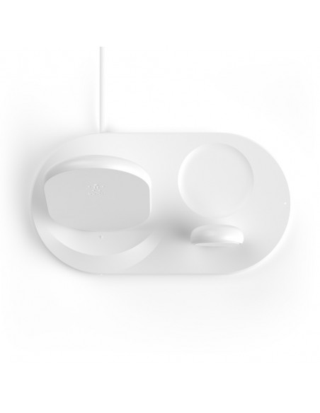 Belkin Boost Charge Auriculares, Smartphone, Reloj inteligente Blanco USB Cargador inalámbrico Carga rápida Interior