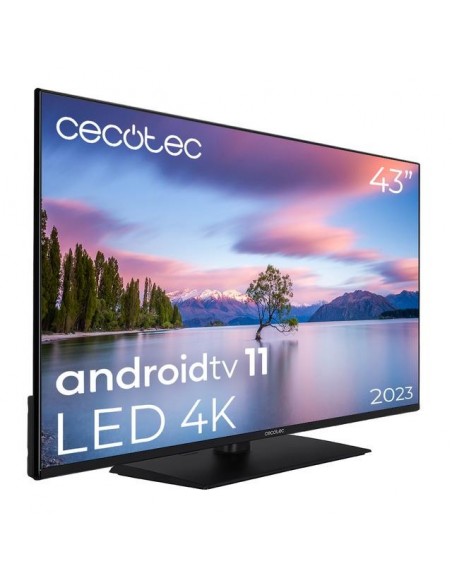 Cecotec 02596 Televisor 109,2 cm (43") 4K Ultra HD Smart TV Negro