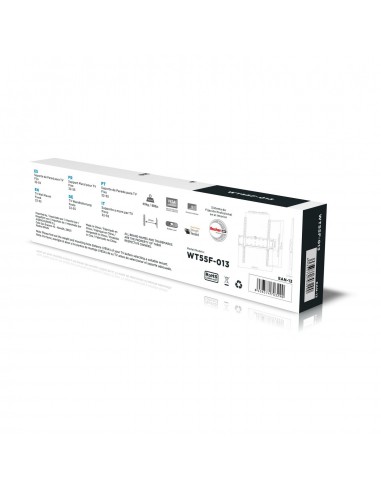 AISENS WT55F-013 soporte para TV 81,3 cm (32") Negro