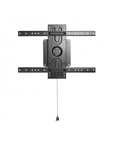 AISENS Soporte ECO en Formato Vertical   Horizontal para Monitor TV 50Kg de 37-80, Negro