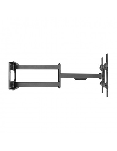 AISENS Soporte Pro Giratorio, Inclinable Y Nivelable Para Monitor tv 50kg De 43-80, Negro