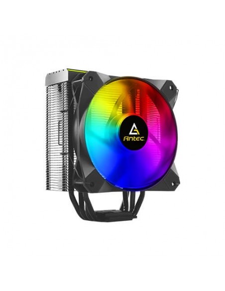 Antec FrigusAir 400 ARGB Conjunto de chips Refrigerador de aire 12 cm Negro 1 pieza(s)