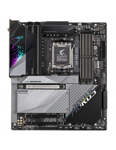 Gigabyte X670E AORUS MASTER (REV. 1.0) placa base AMD X670 Zócalo AM5 ATX
