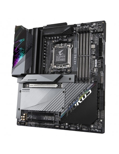 Gigabyte X670E AORUS MASTER (REV. 1.0) placa base AMD X670 Zócalo AM5 ATX Gigabyte X670E AORUS MASTER (REV. 1.0) placa base AMD X670 Zócalo AM5 ATX