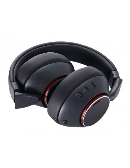 Trevi DJ 12E90 ANC Auriculares Inalámbrico y alámbrico Diadema Llamadas Música USB Tipo C Bluetooth Negro