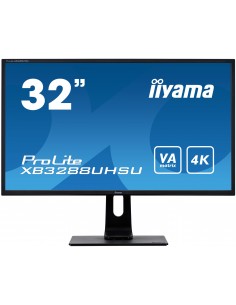 iiyama ProLite XB3288UHSU-B1 LED display 80 cm (31.5") 3840 x 2160 Pixeles 4K Ultra HD Negro