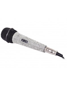 Trevi EM 30 STAR Negro, Metálico, Plata Micrófono para karaoke