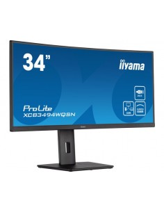 iiyama ProLite XCB3494WQSN-B5 LED display 86,4 cm (34") 3440 x 1440 Pixeles UltraWide Quad HD Negro