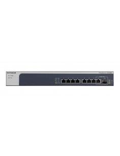 NETGEAR XS508M No administrado 10G Ethernet (100 1000 10000) Gris, Plata