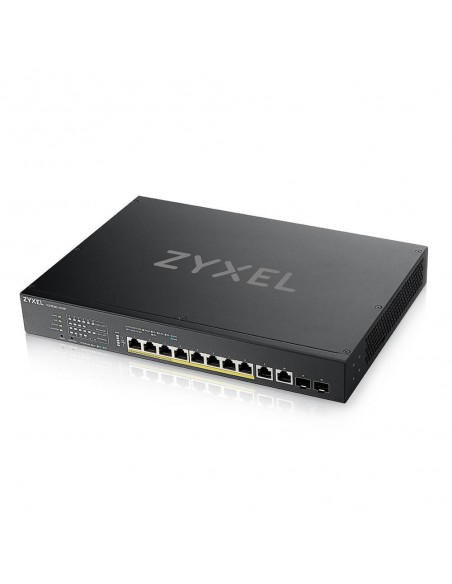 Zyxel XS1930-12HP-ZZ0101F switch Gestionado L3 10G Ethernet (100 1000 10000) Energía sobre Ethernet (PoE) Negro
