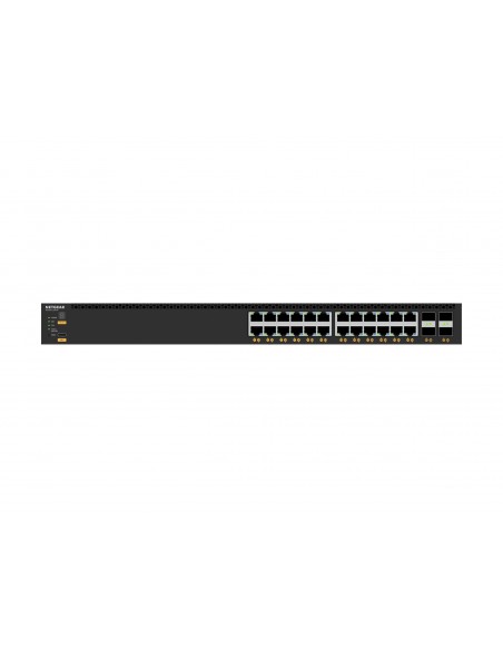 NETGEAR M4350-24X4V Gestionado L3 10G Ethernet (100 1000 10000) Energía sobre Ethernet (PoE) 1U Negro