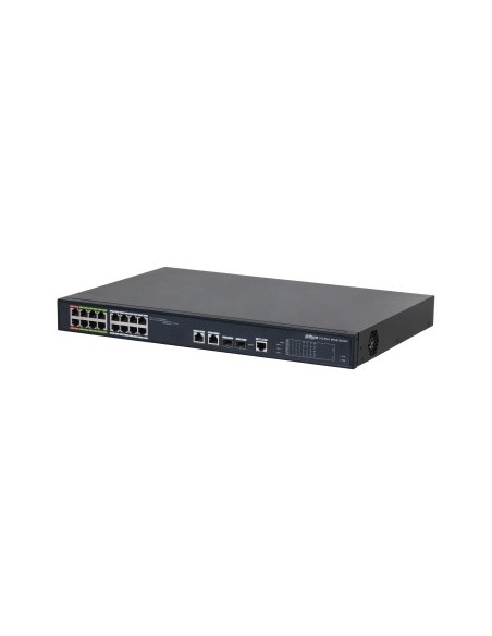 Dahua Technology ePoE DH-LR2218-16ET-240-V2 switch Gestionado L2 Fast Ethernet (10 100) Energía sobre Ethernet (PoE) Negro