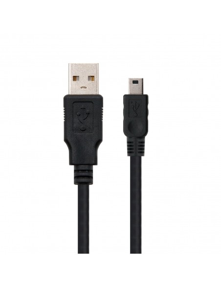 Nanocable CABLE USB 2.0, TIPO A M-MINI USB 5PIN M, 0.5 M
