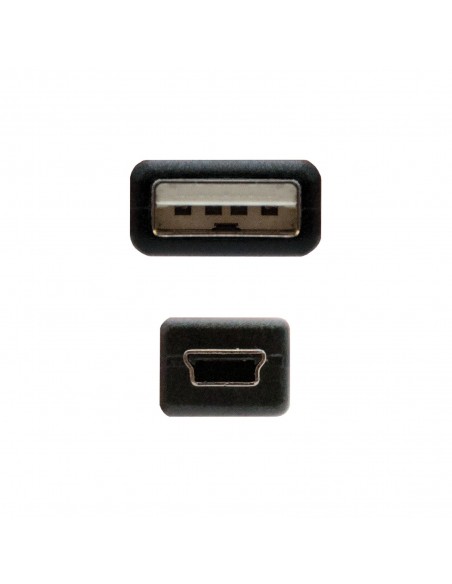 Nanocable CABLE USB 2.0, TIPO A M-MINI USB 5PIN M, 0.5 M