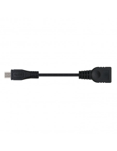 Nanocable CABLE USB 2.0 OTG, TIPO MICRO B M-A H, NEGRO, 15 CM