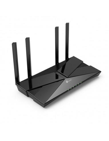 TP-Link AX1800 router inalámbrico Gigabit Ethernet Doble banda (2,4 GHz   5 GHz) Negro