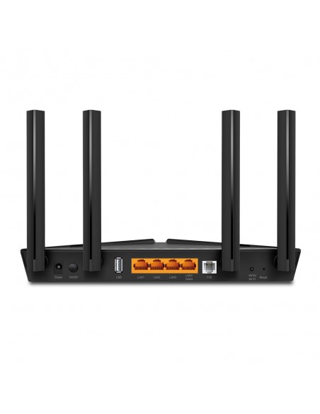 TP-Link AX1800 router inalámbrico Gigabit Ethernet Doble banda (2,4 GHz   5 GHz) Negro