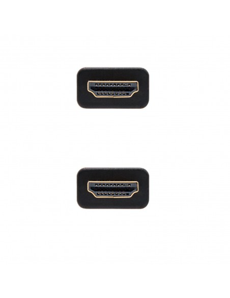 Nanocable Cable HDMI V2.0 4K@60GHz 18 Gbps A M-A M, negro, 3.0 m