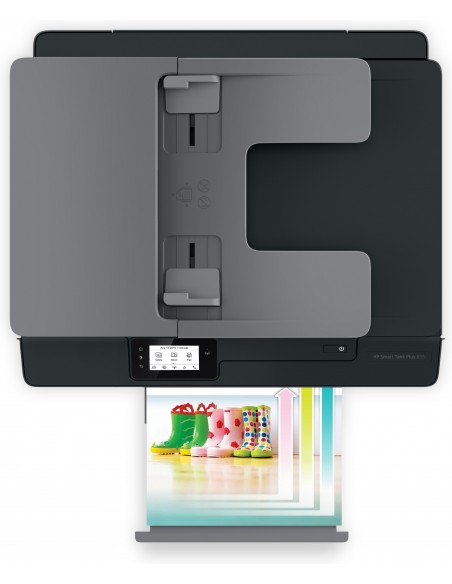 HP Smart Tank Plus Impresora multifunción inalámbrica 655, Color, Impresora para Hogar, Impresión, copia, escaneado, fax, AAD y