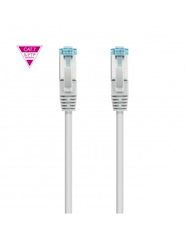 Nanocable Cable de Red Cat.7 600MHZ LSZH SFTP PIMF AWG26, Gris, 5 m