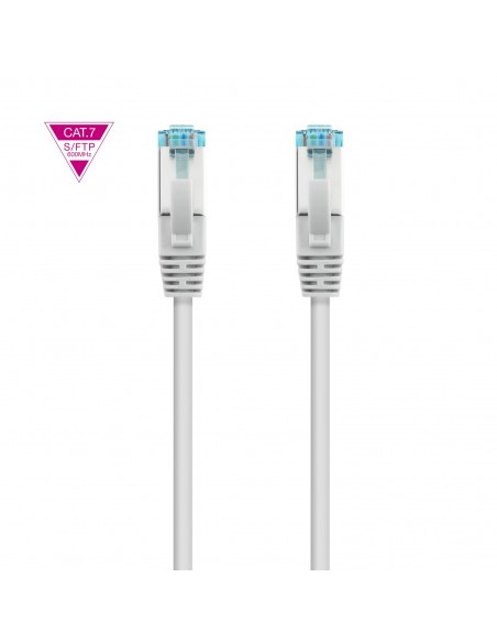 Nanocable Cable de Red Cat.7 600MHZ LSZH SFTP PIMF AWG26, Gris, 5 m