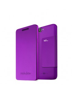 Wiko Folio support cover funda para teléfono móvil Púrpura