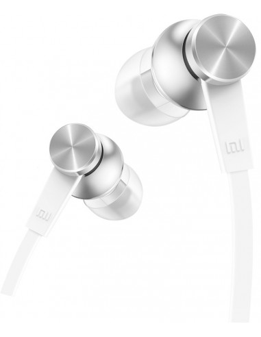 Xiaomi Mi In-Ear Headphones Basic Auriculares Alámbrico Dentro de oído Llamadas Música Plata, Blanco