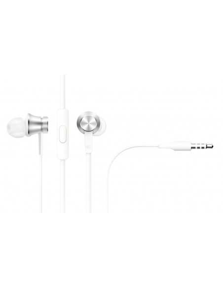 Xiaomi Mi In-Ear Headphones Basic Auriculares Alámbrico Dentro de oído Llamadas Música Plata, Blanco