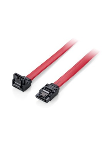 Equip 111902 cable de SATA 0,5 m SATA 7-pin Rojo
