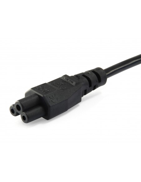Equip 112151 cable de transmisión Negro 3 m Enchufe tipo F C5 acoplador