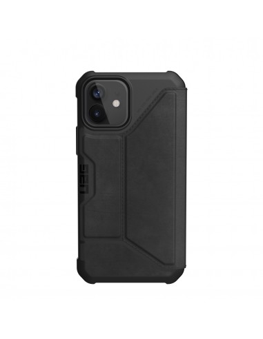 Urban Armor Gear Metropolis funda para teléfono móvil 13,7 cm (5.4") Folio Negro